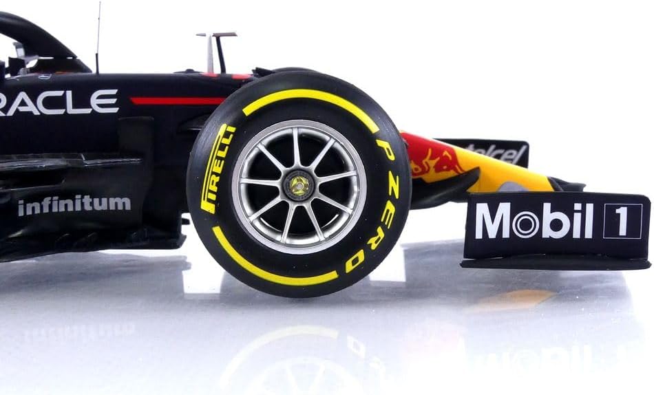 Minichamps 110211933 1/18 Ölçek RED BULL RACING HONDA  RB16B - MAX VERSTAPPEN - WINNER MEXICAN GP 2021 Limitli Üretim 1008 Adet