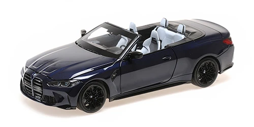 Minichamps 110021031 1/18 Ölçek BMW M4 CABRIOLET - 2020 - Metalik Mavi