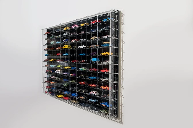 Atlantic 40114, 96 Adet 1/64 Ölçek Model Araba İçin Sergileme Ünitesi