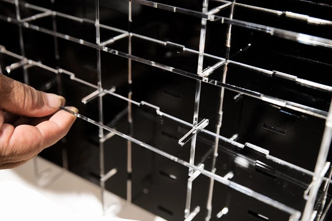 Atlantic 40113, 60 Adet 1/64 Ölçek Model Araba İçin Sergileme Ünitesi