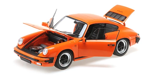 Minichamps 100063025 1/18 Ölçek PORSCHE 911 CARRERA COUPE 3.2 - 1983 - Turuncu