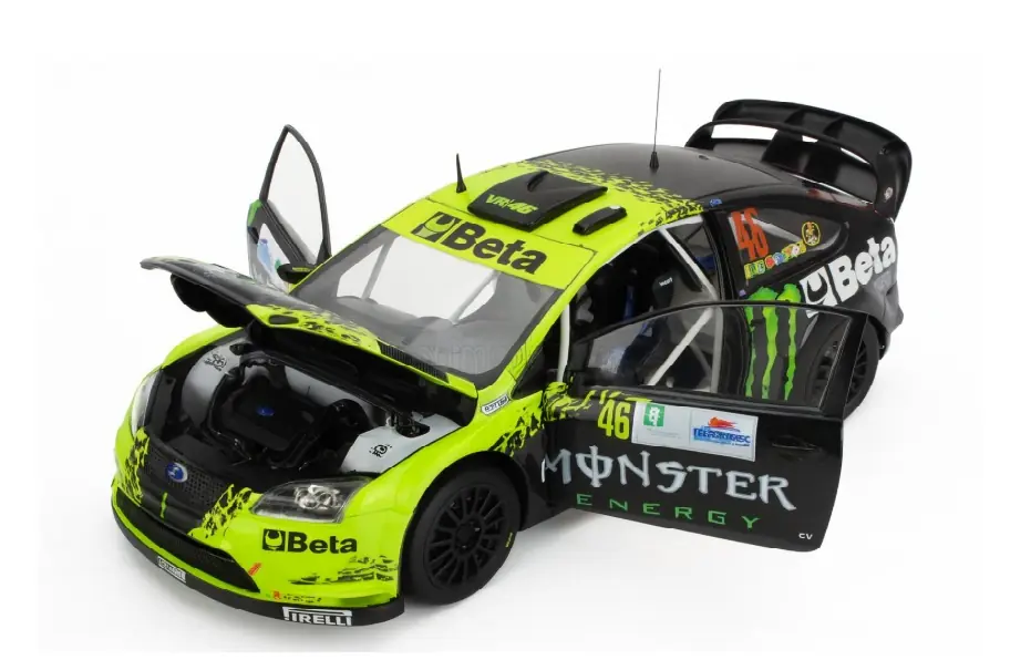 PRÉ-VENDA *** Ford Focus RS WRC08 #46 Valentino Rossi Monza Rally Show