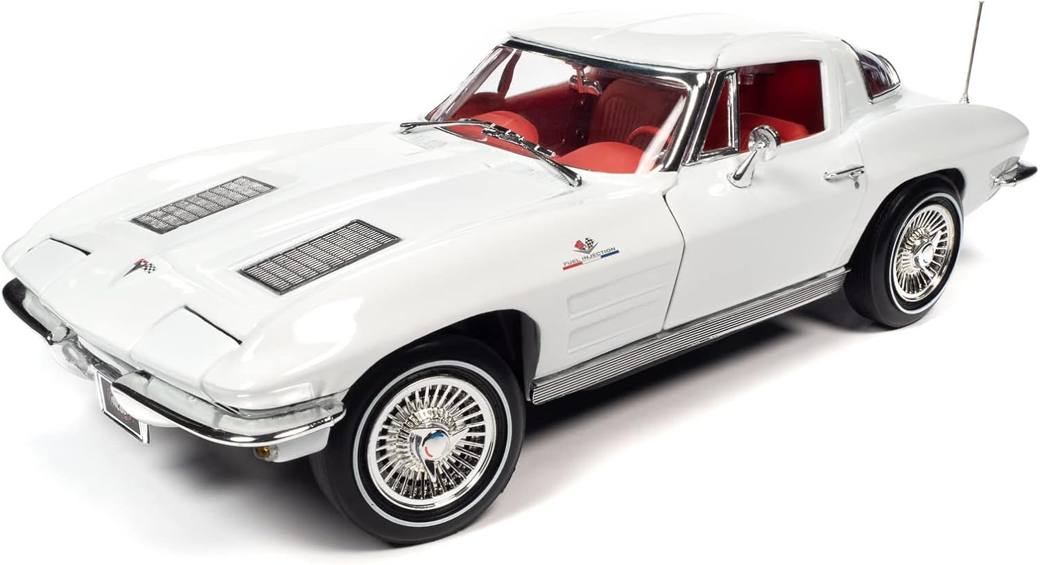 American Muscle AMM1308 1/18 Ölçek 1963 Chevrolet Corvette Z06, Krem