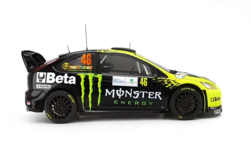 Sunstar 1/18 2009 Ford Focus RS WRC08 #46 V. Rossi/C. Cassina