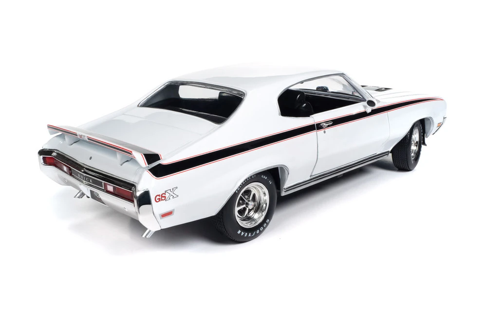 American Muscle | Amm1322 | 1/18 1970 Buick Hardtop GSX *Mcacn*, Apollo Beyaz