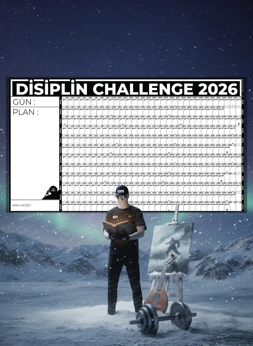 Disiplin Challenge 2026, Winter Arc – Özel Regular Tişört Seti (Sınırlı Üretim)