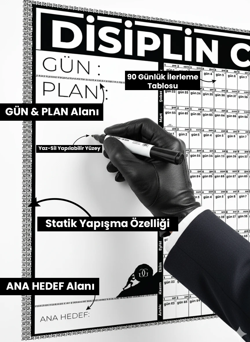 Disiplin Challenge 2026, Winter Arc – Özel Oversize Tişört Seti (Sınırlı Üretim)