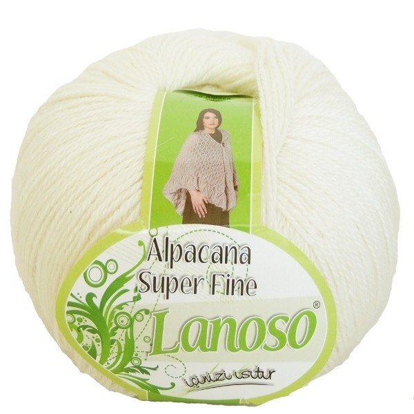 Alpacana Super Fine 375Mt/100Gr/Pk:500Gr/