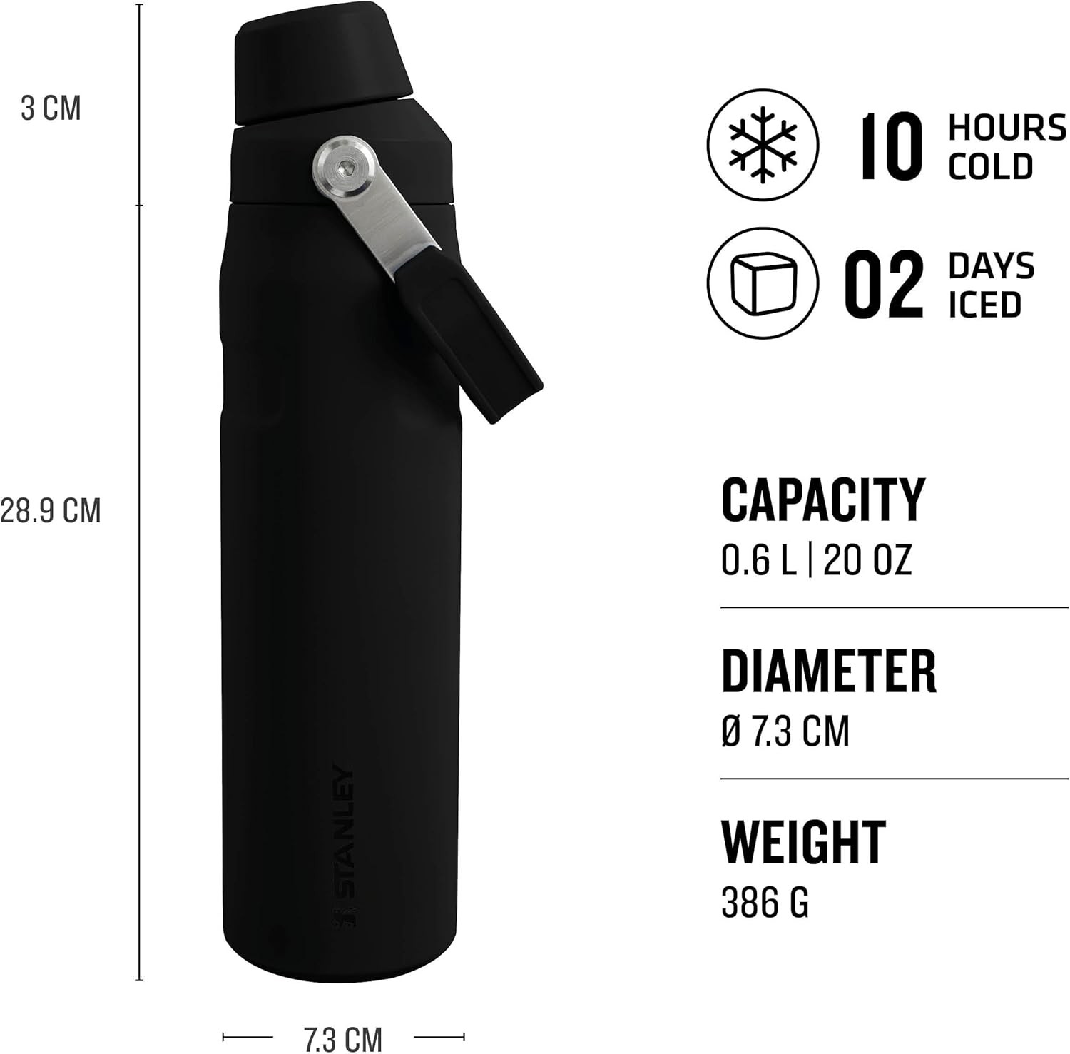 Stanley The Aerolight IceFlow Soğuk Su Termosu 0,60 Lt