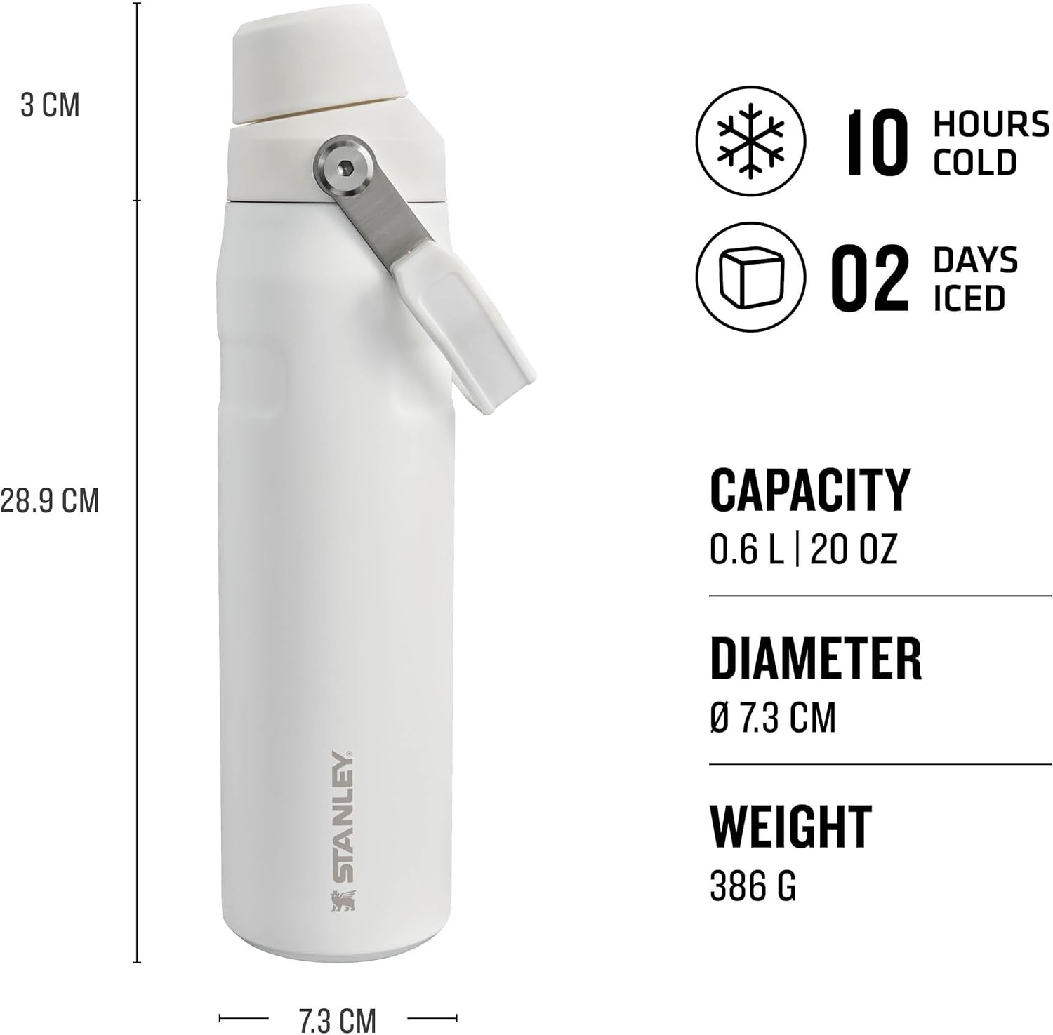 Stanley The Aerolight IceFlow Soğuk Su Termosu 0,60 Lt