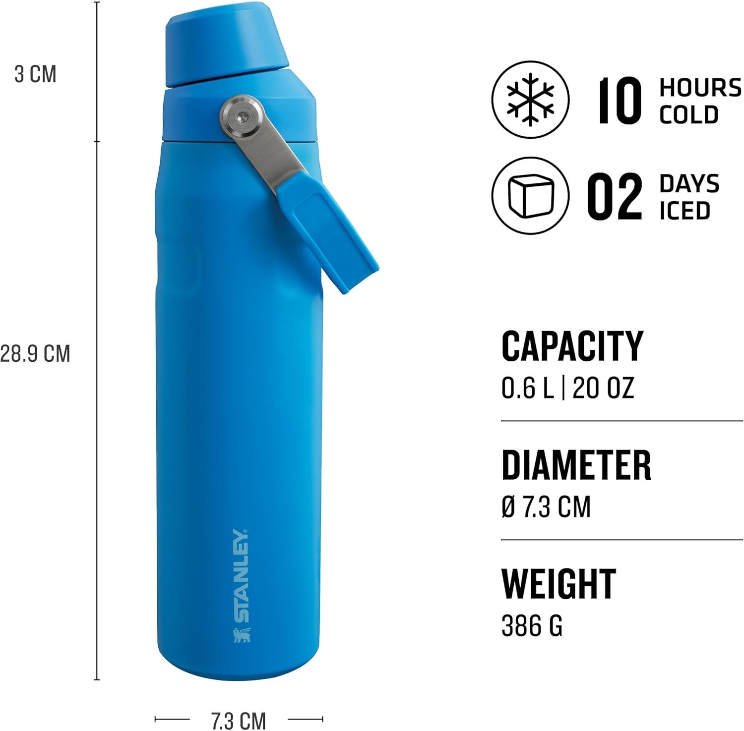 Stanley The Aerolight IceFlow Soğuk Su Termosu 0,60 Lt