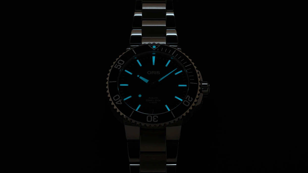 ORIS AQUIS DATE CALIBRE 400 01 400 7769 4154-07 8 22 09PEB
