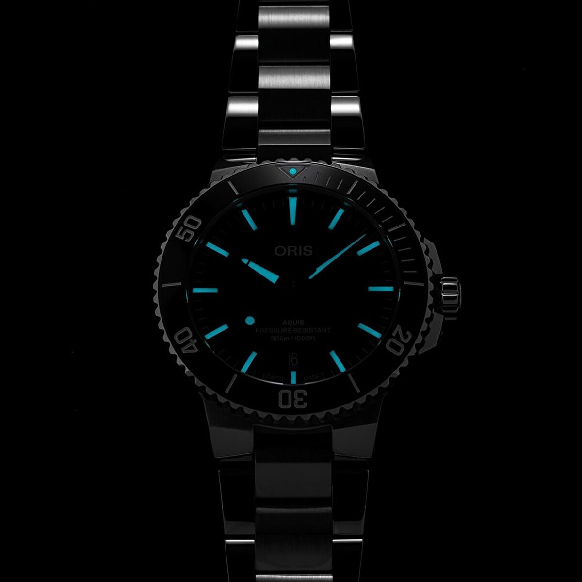 ORIS AQUIS DATE 01 77874135-0782204PEB 