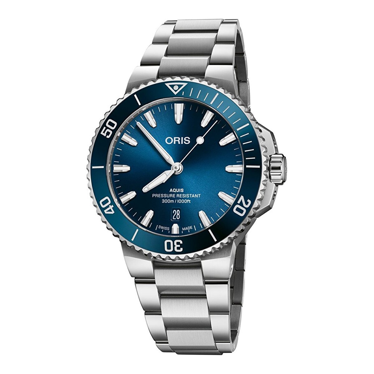 ORIS AQUIS DATE 01 77874135-0782204PEB 