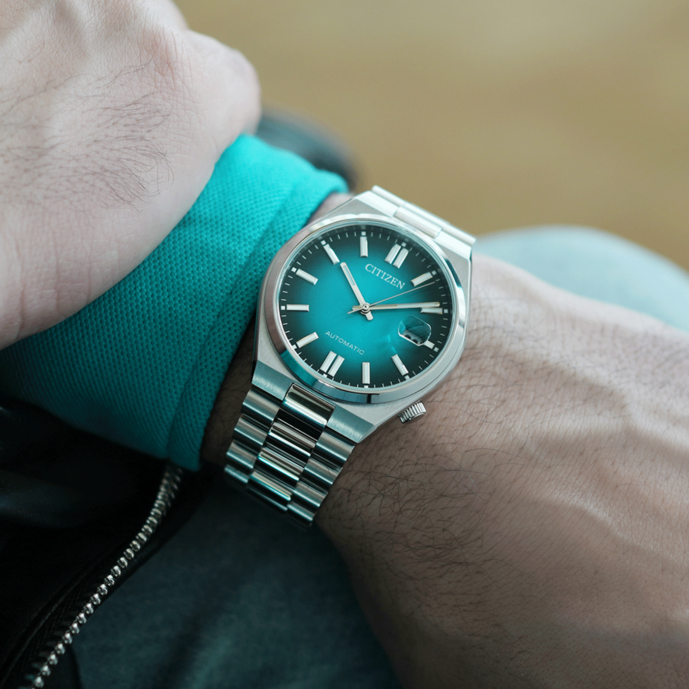 CITIZEN TSUYOSA NJ0151-88X KOYU YEŞİL