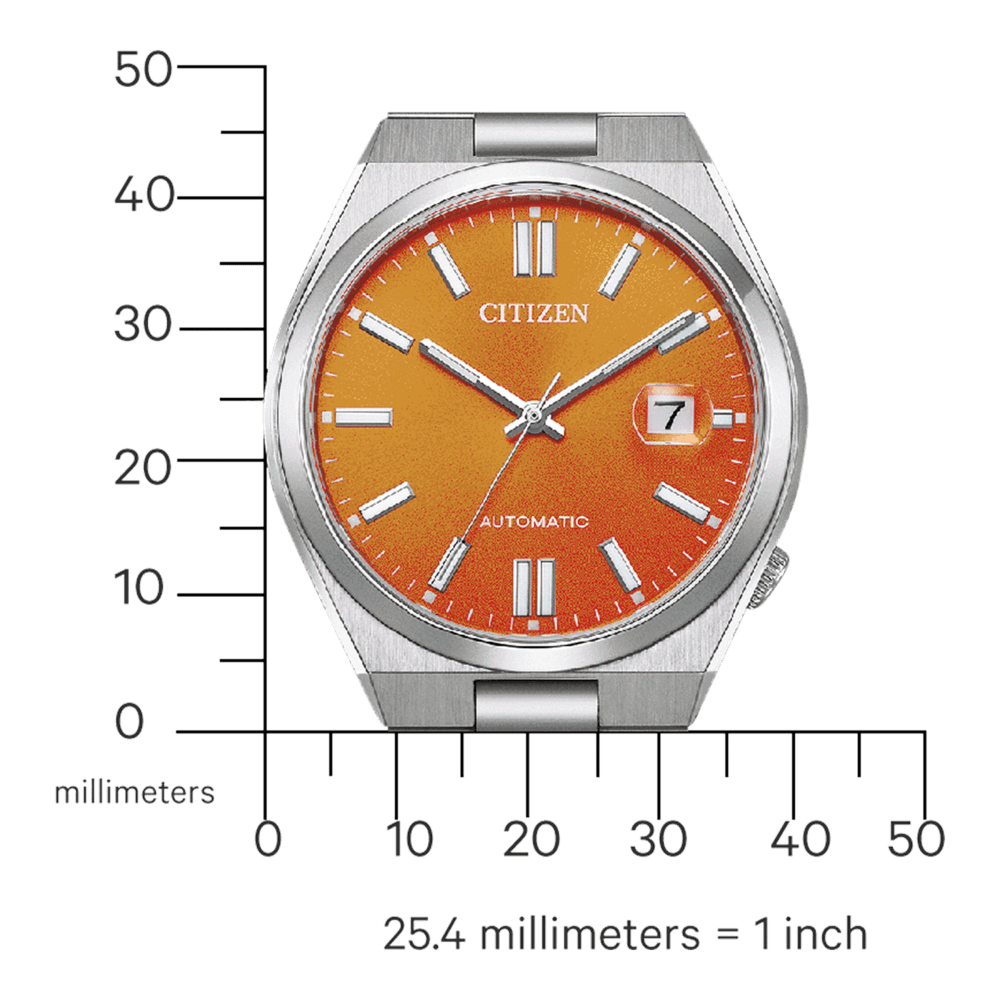 CITIZEN TSUYOSA NJ0151-88Z TURUNCU