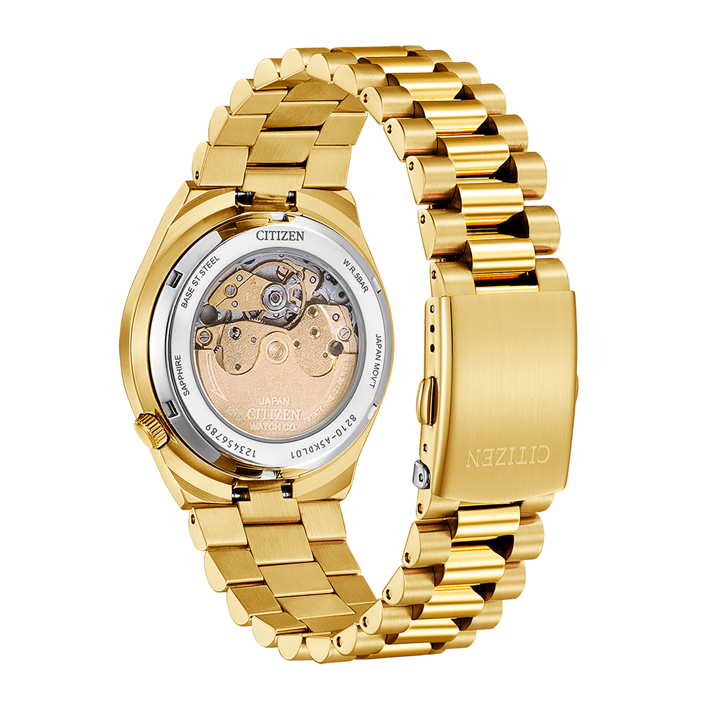 CITIZEN TSUYOSA NJ0153-82X GOLD ROSE 