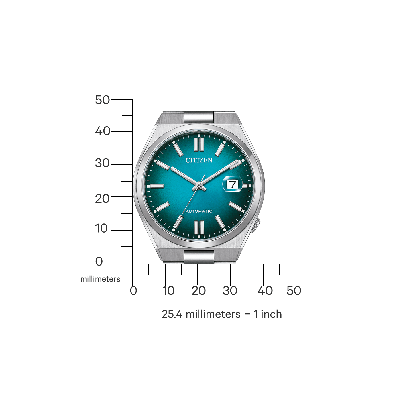 CITIZEN TSUYOSA NJ0151-88X KOYU YEŞİL