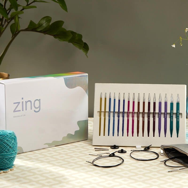 ZING Değiştirilebilir Misinalı Şiş Seti (MELODIES OF LIFE) - (13 CM)