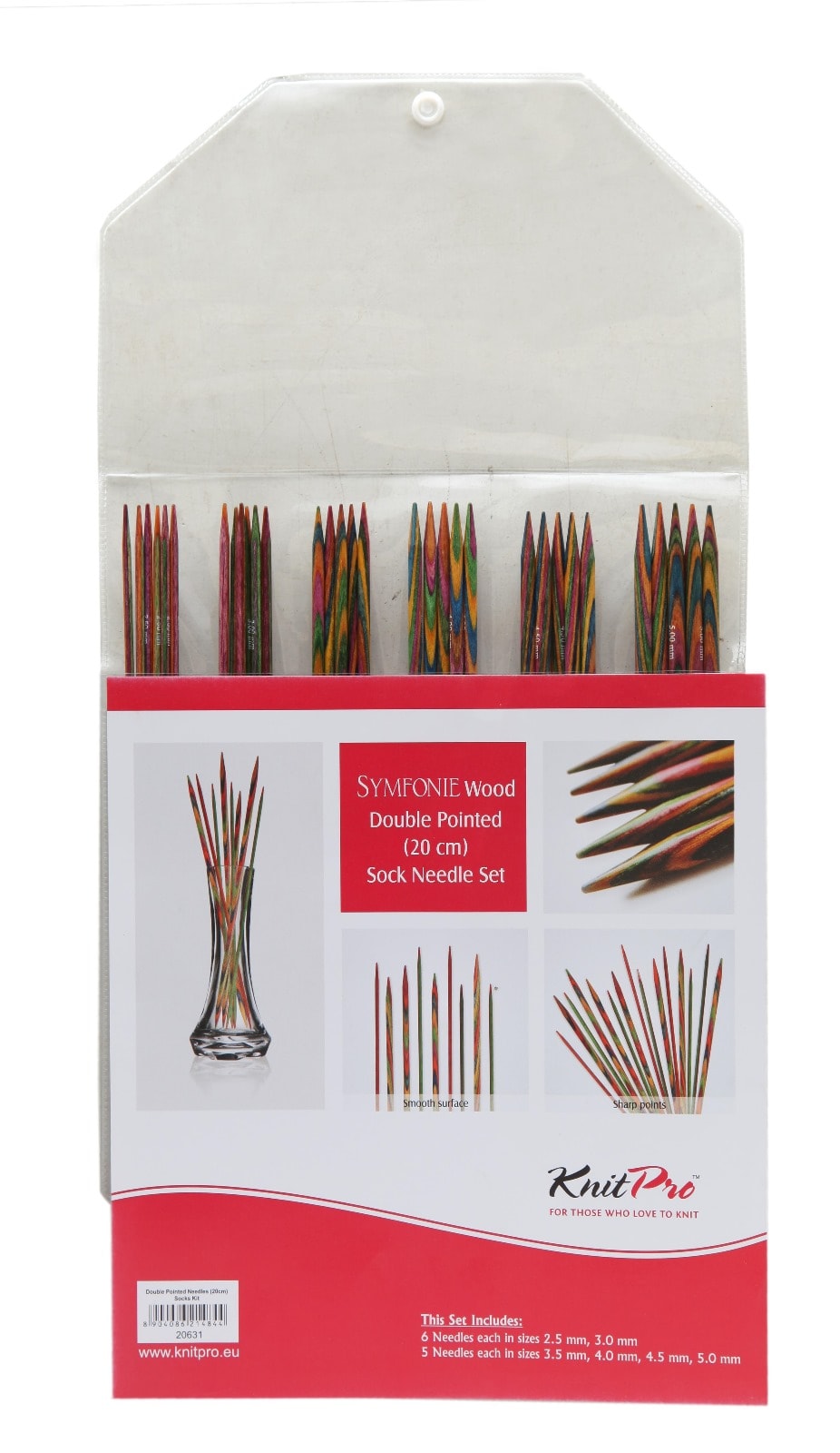 SYMFONIE Çorap Şişi Seti (20 CM) 