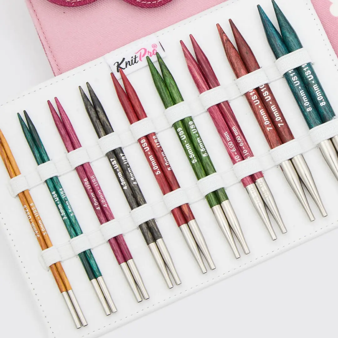 KNITPRO DREAMZ DELUXE DEĞİŞTİRİLEBİLİR MİSİNALI ŞİŞ SETİ - 13CM