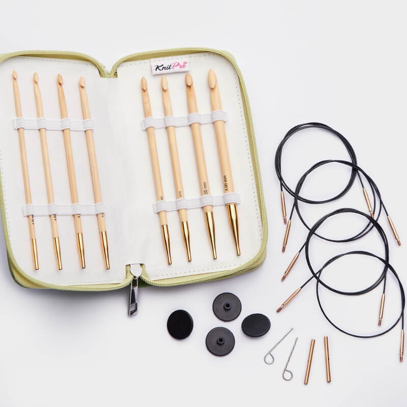Bamboo Afgan/Tunus İşi Misinalı Tığ Seti