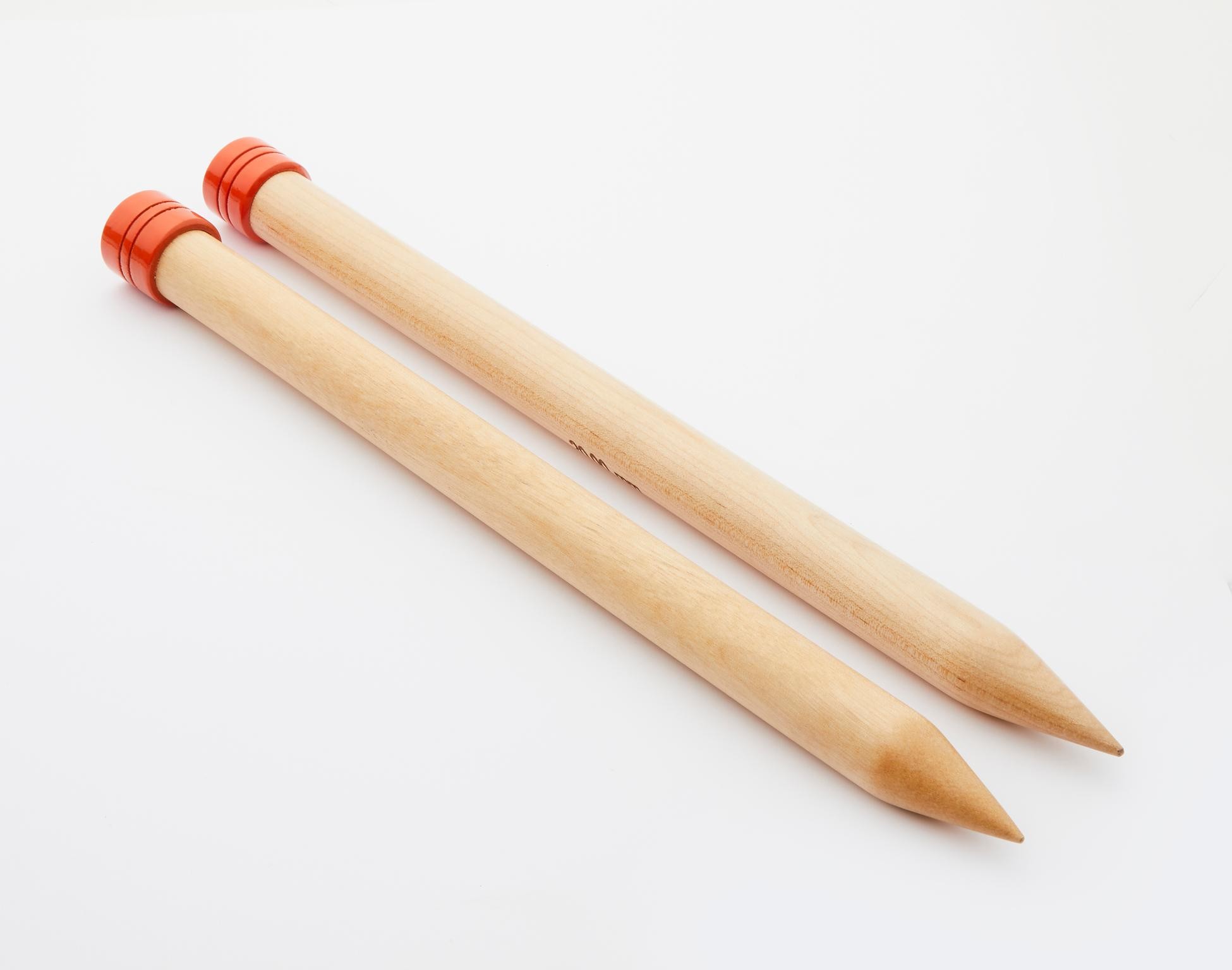 JUMBO Birch Örgü Şişi - (40 cm)