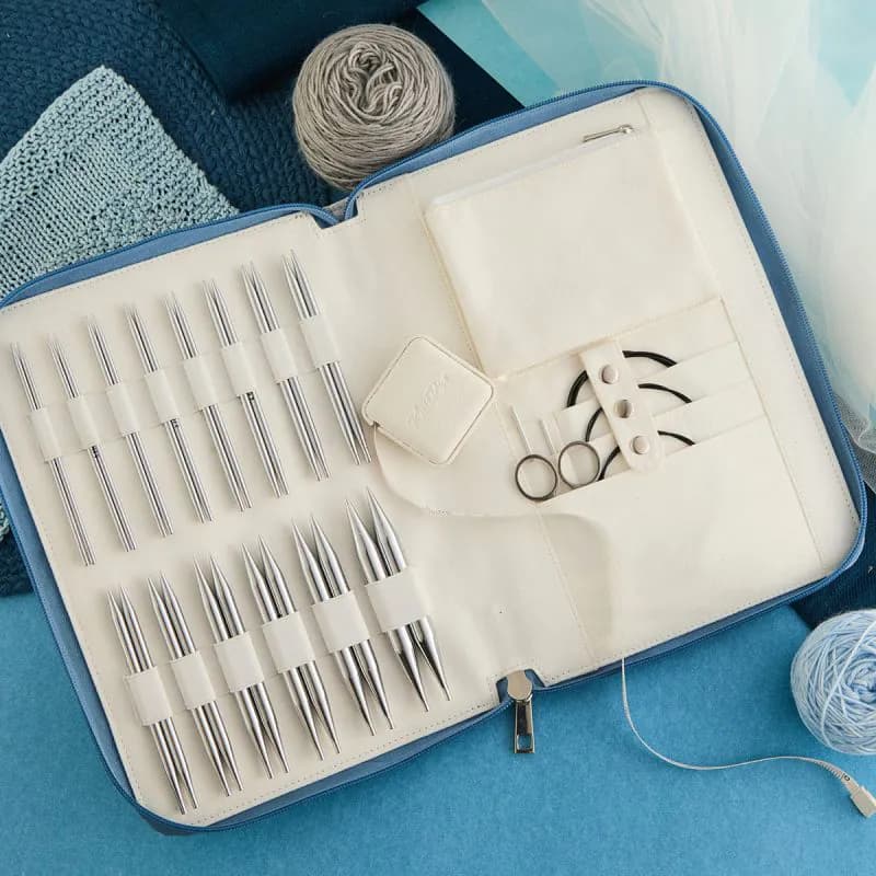 MİSİNALI DEĞİŞTİRİLEBİLİR DELUXE DREAMZ KNITPRO K/猿美セット ŞİŞ 13CM - SETİ ピンズ・ピンバッジ・缶バッジ