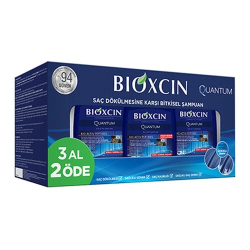 Bioxcin Quantum Şampuan 3 Al 2 Öde (Kuru-Normal Saçlar)