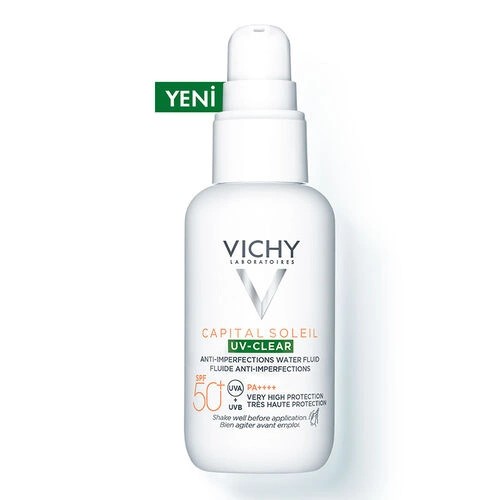 Vichy Capital Soleil UV-Clear Spf 50 Fluid Güneş Koruyucu 40 ml