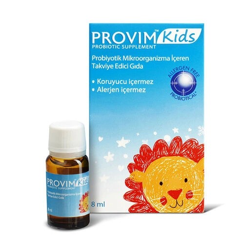 Wellcare Provim Kids Takviye Edici Gıda Damla 8 ml