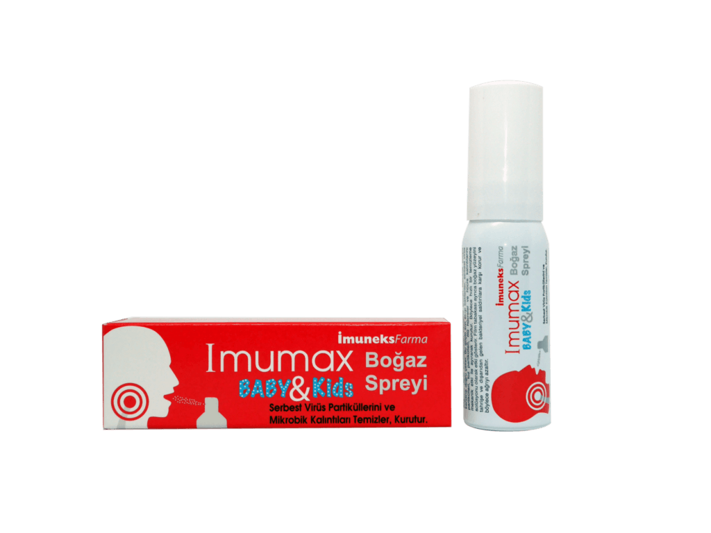 Imuneks Farma Imumax +3 Baby Kids Boğaz Spreyi 20ml