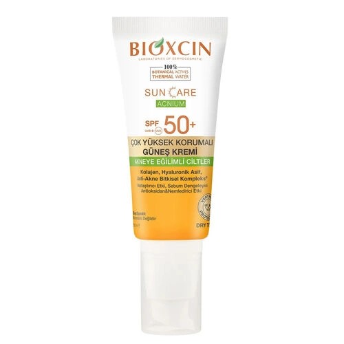 Bioxcin Sun Care Akneye Eğilimli Ciltler için Spf 50 Güneş Kremi 50 ml