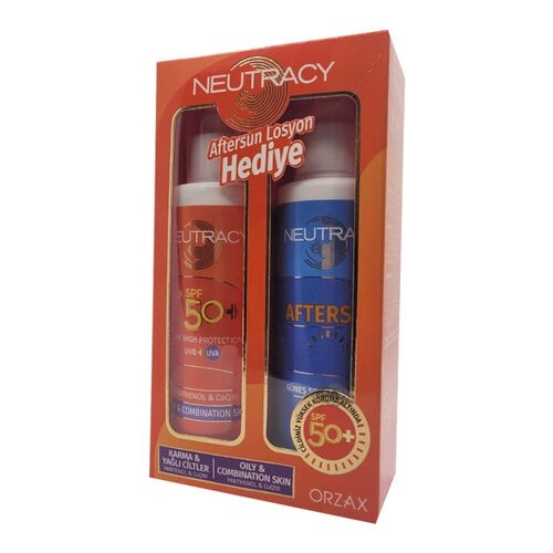 Neutracy Karma ve Yağlı Ciltler için SPF50+ Aftersun HEDİYE