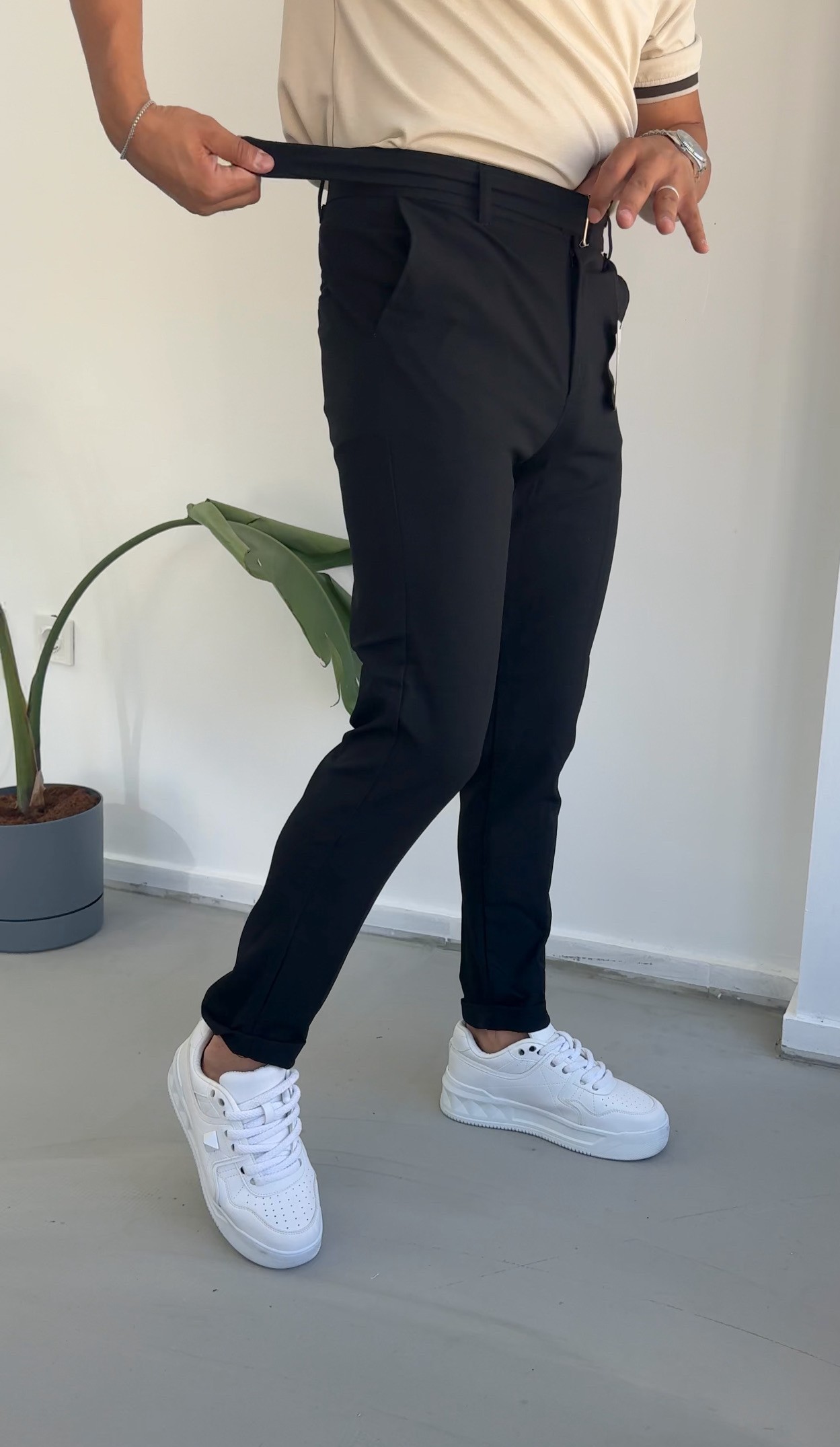 Duble paça kumaş pantolon
