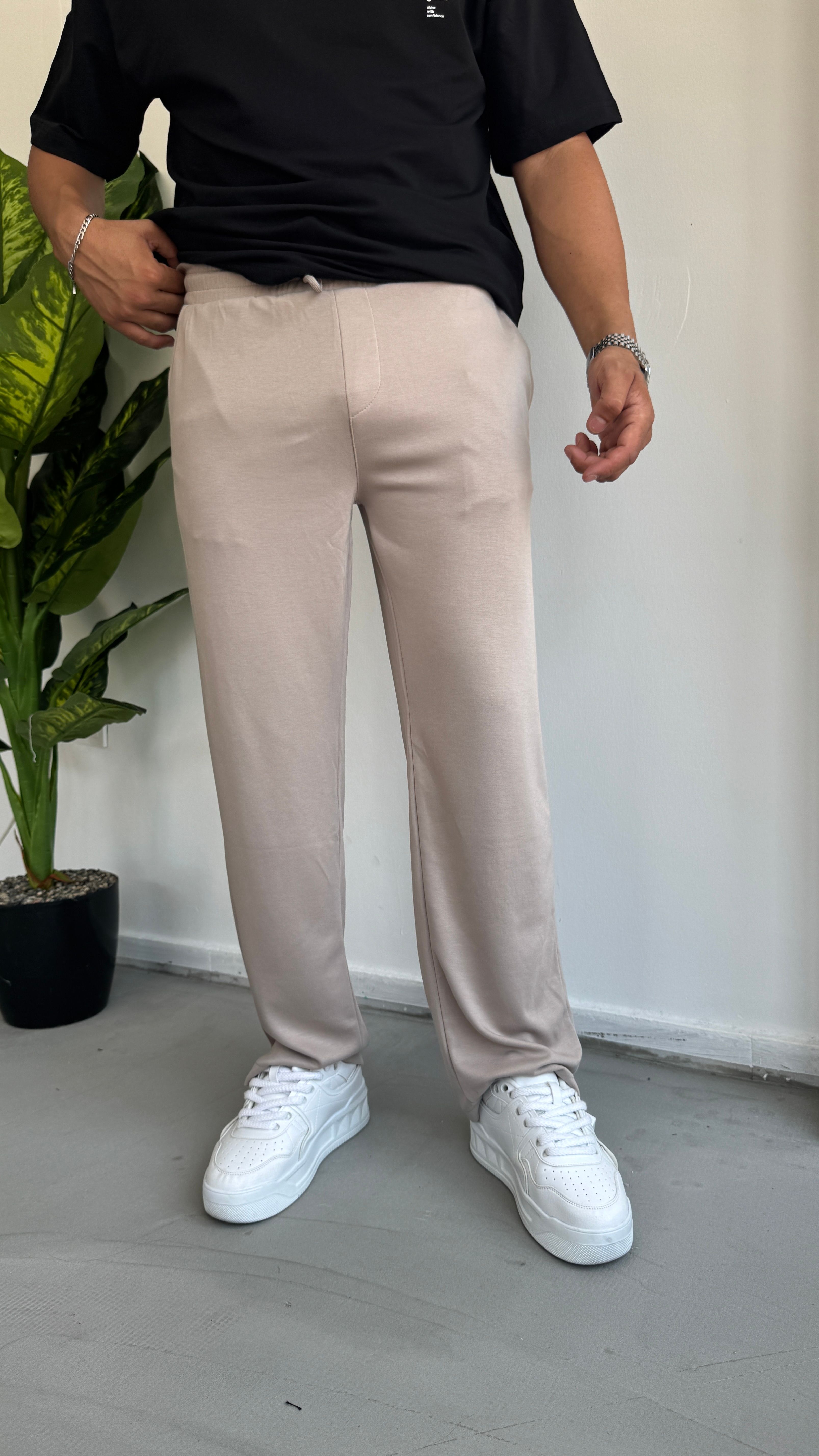Oysho kumaş likralı pantolon