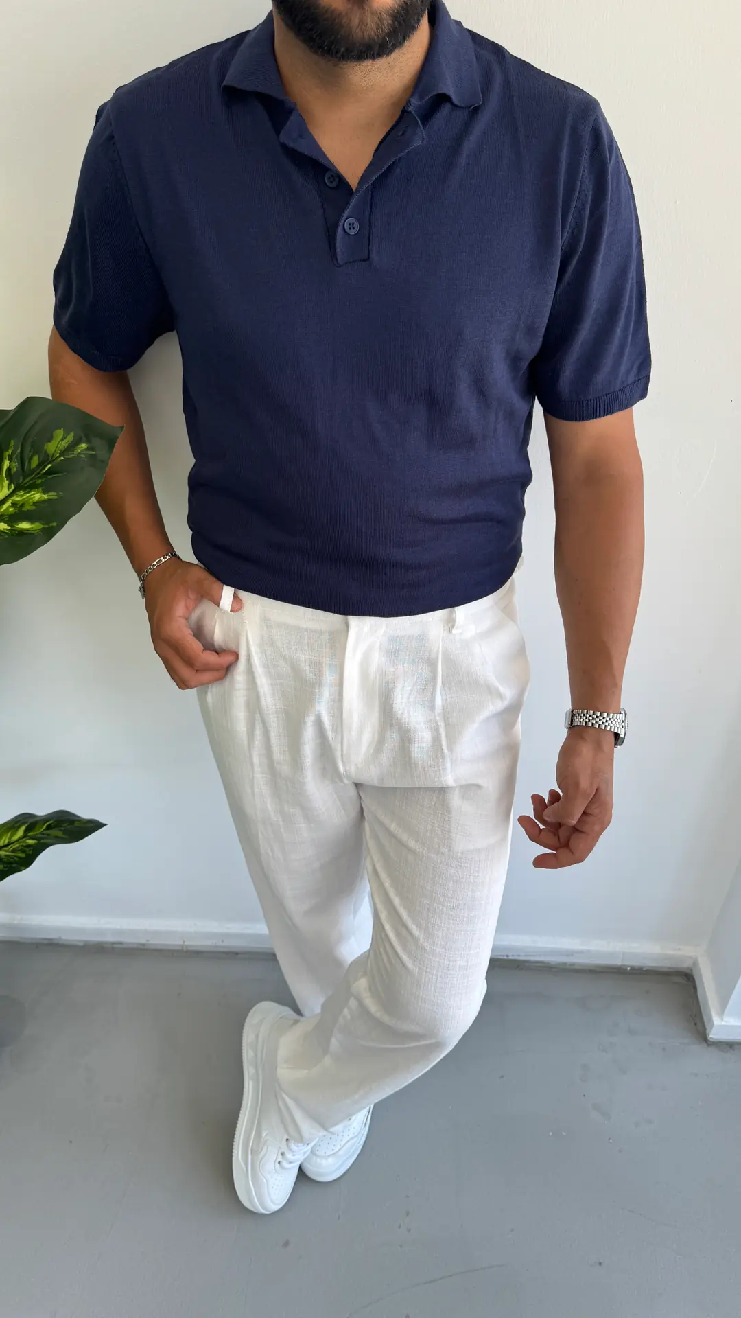 Triko T-shirt - Lacivert