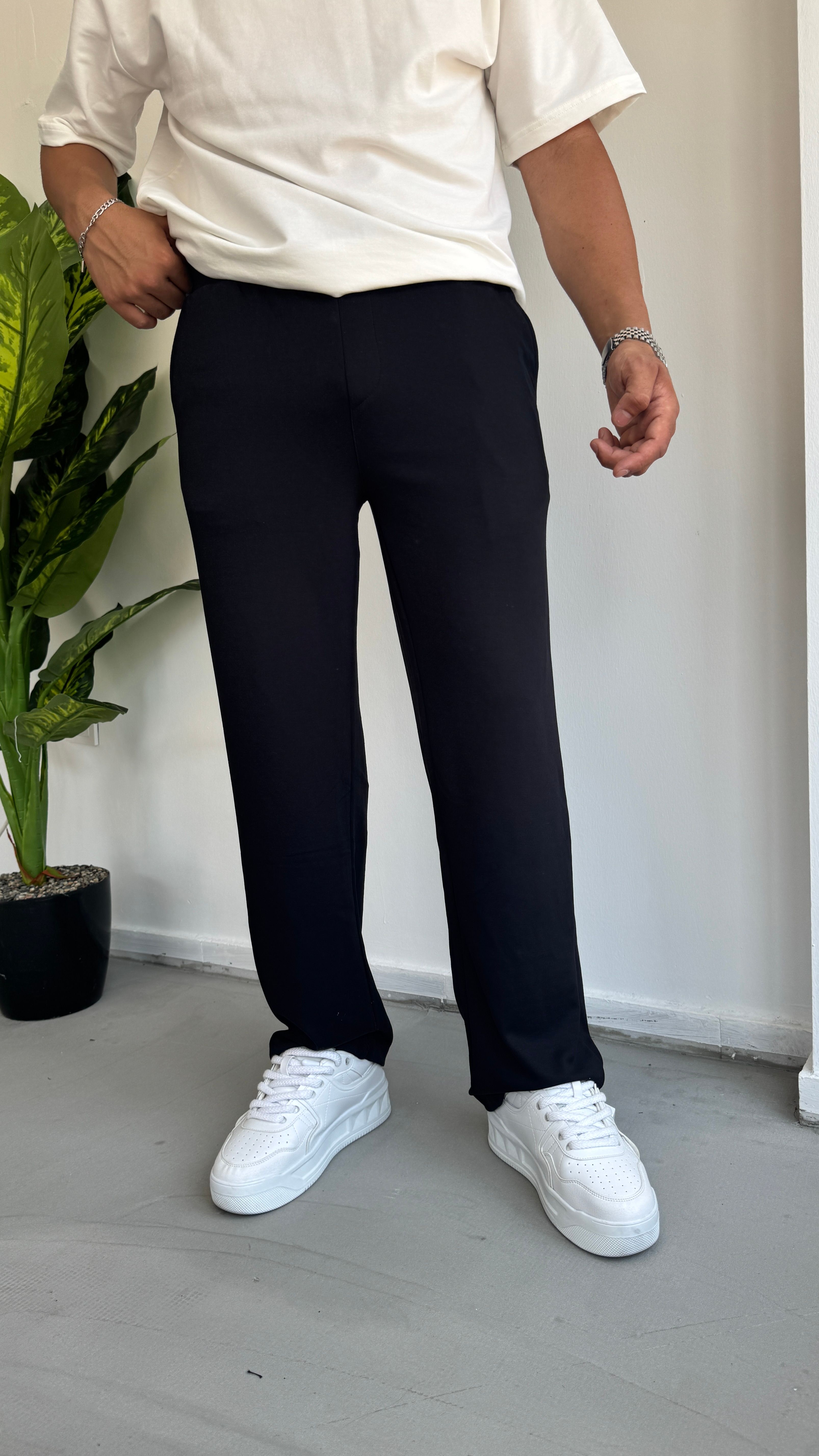 Oysho kumaş likralı pantolon