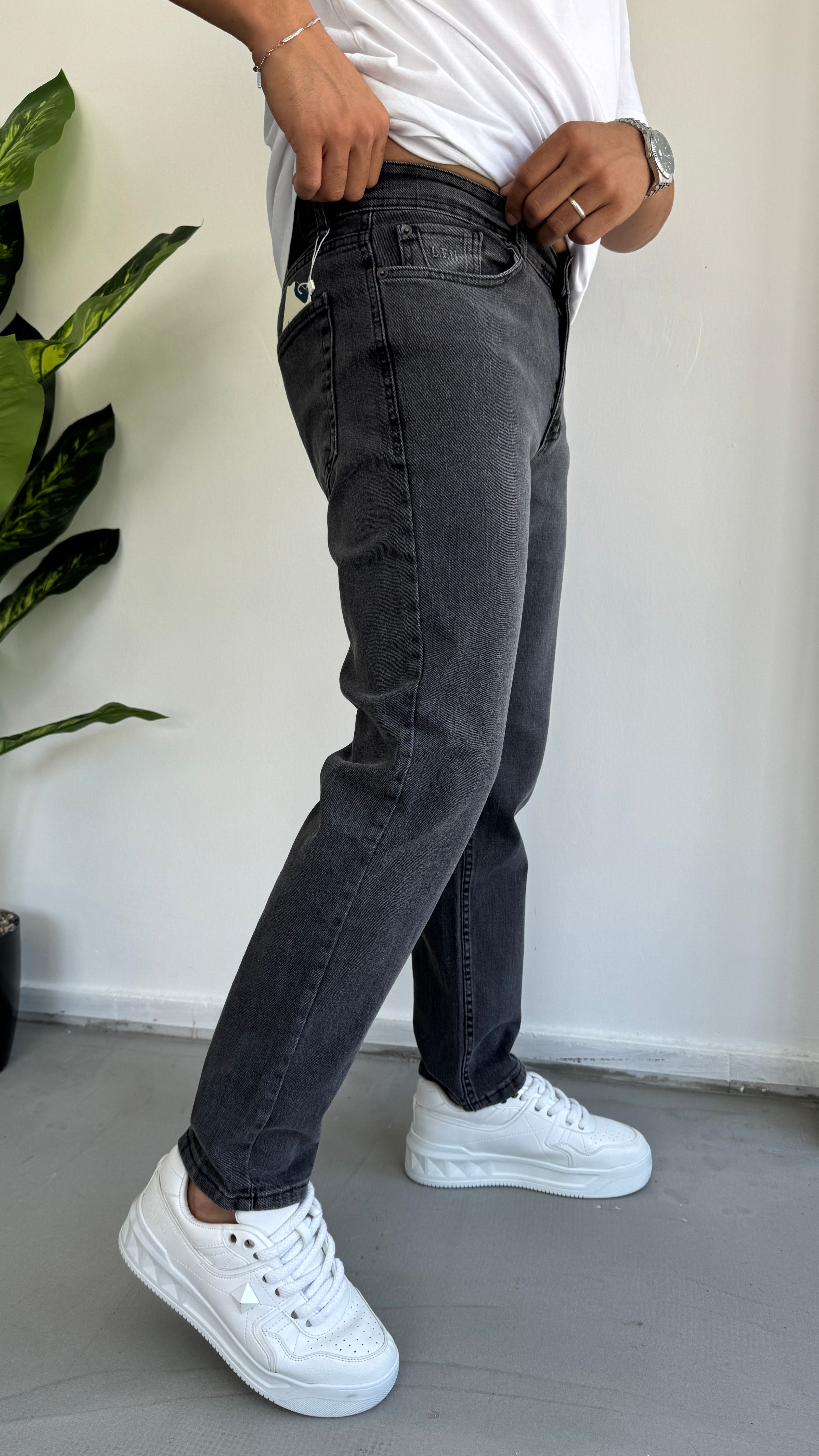 Premıum kot pantolon (taşlama desen)