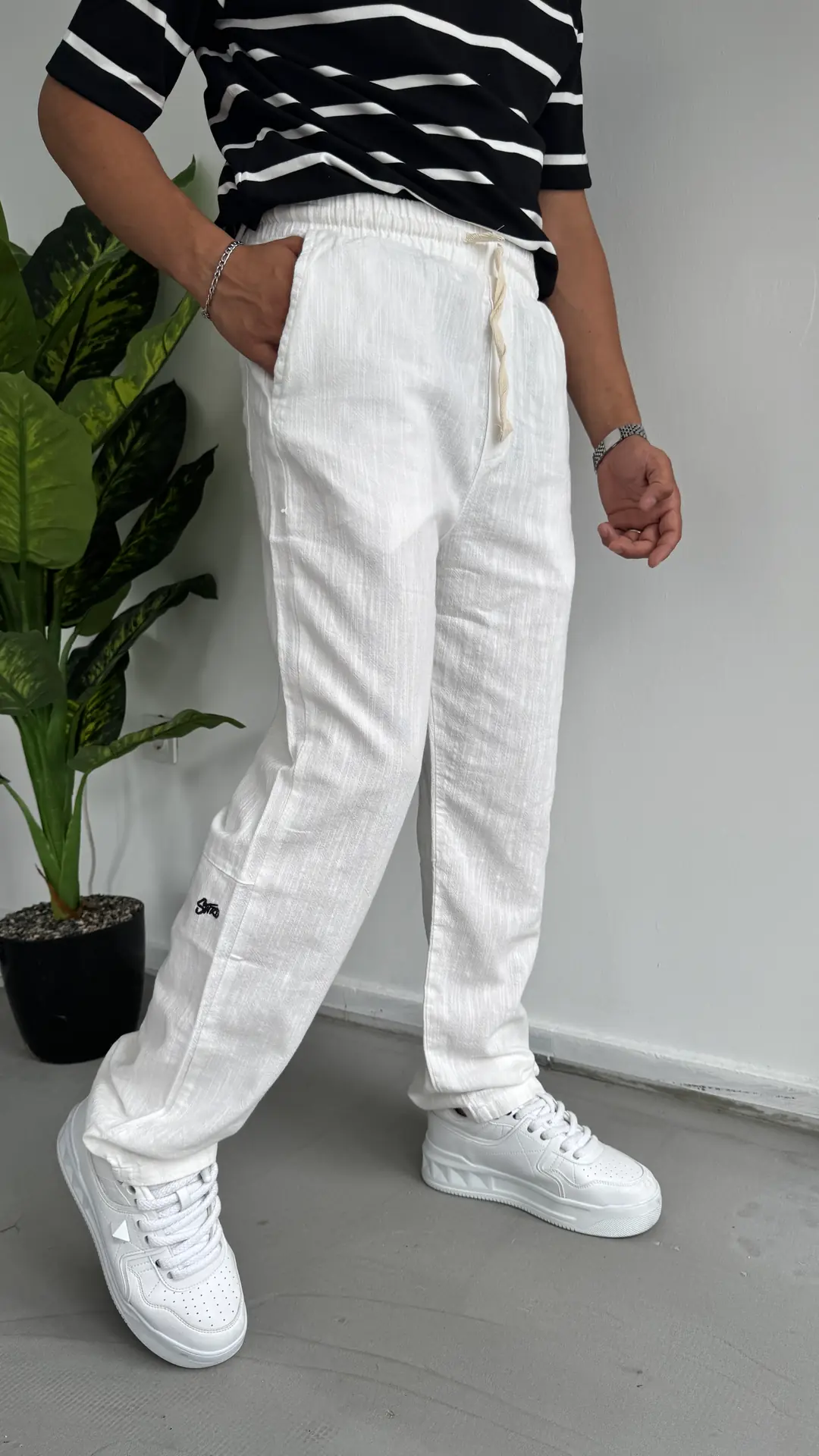 Keten Baggy Pantolon