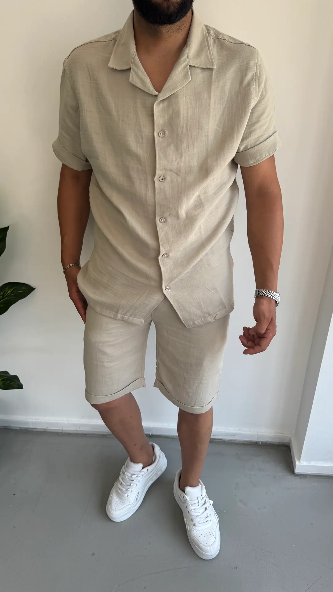 Müslin Kumaş Gömlekli takım