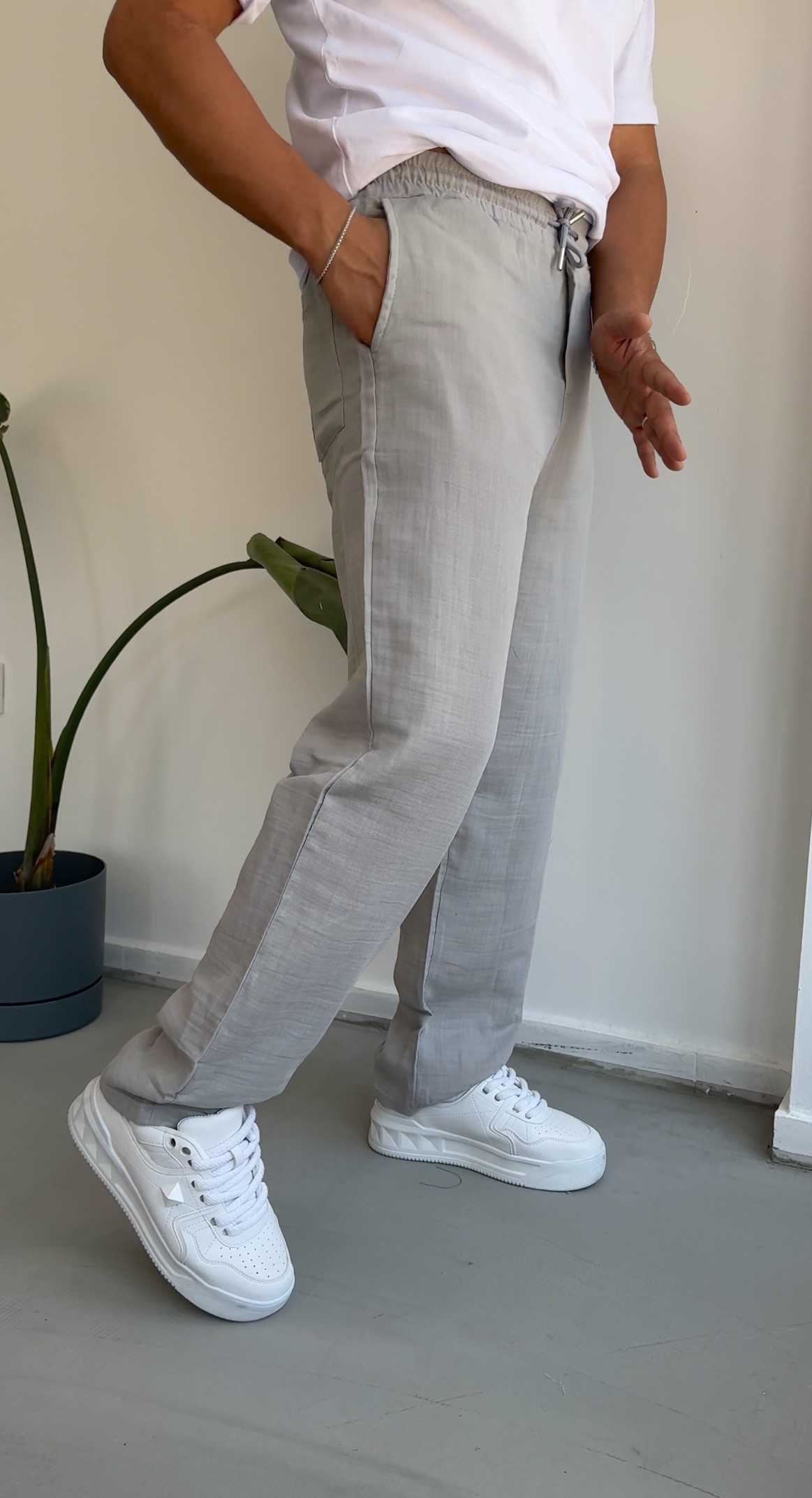 Müslin kumaş pantolon