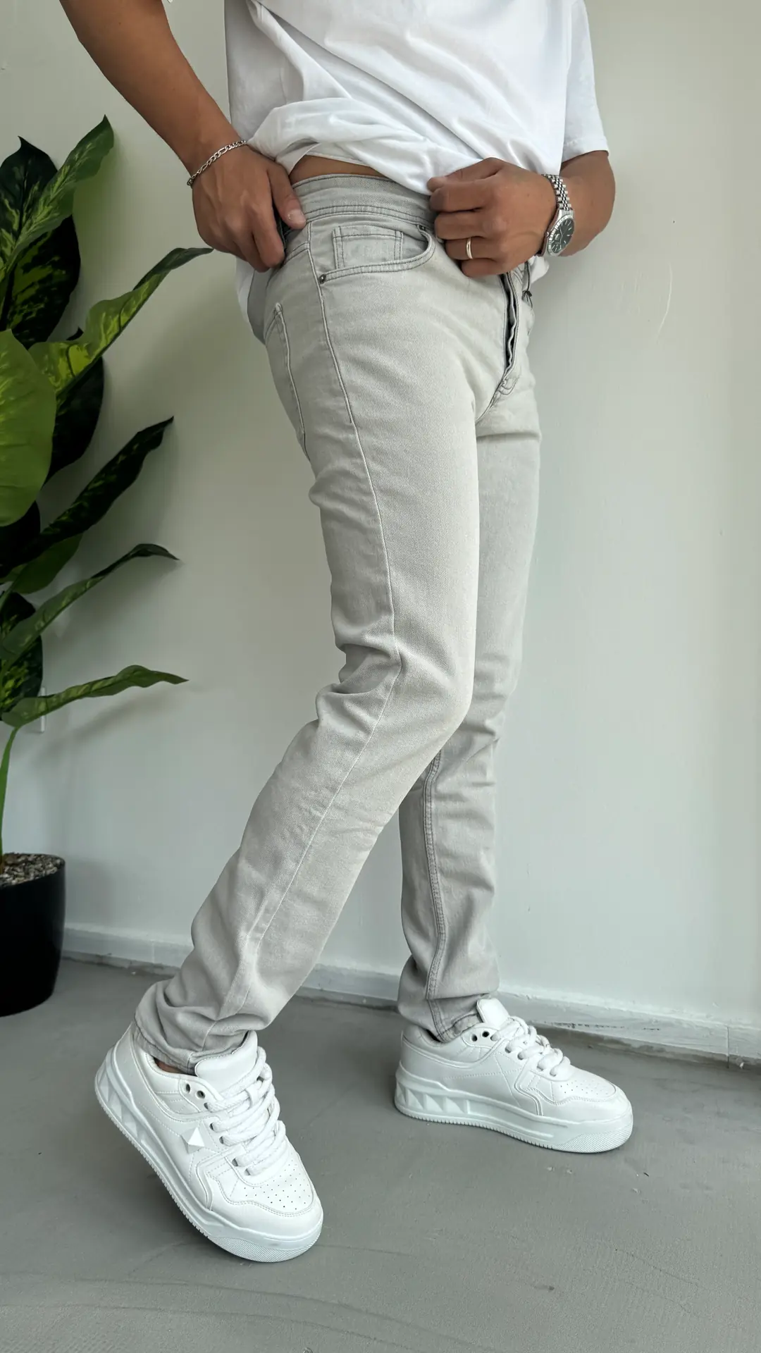 Boru Paça Kot Pantolon