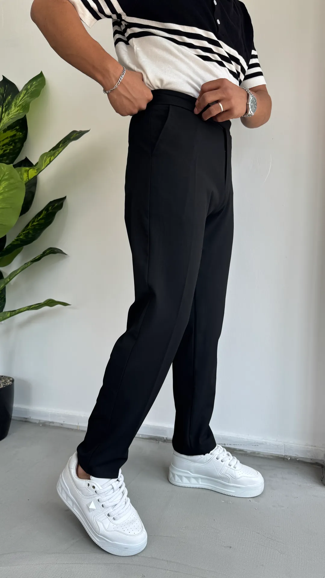 İtalyan Kesim Kumaş Pantolon