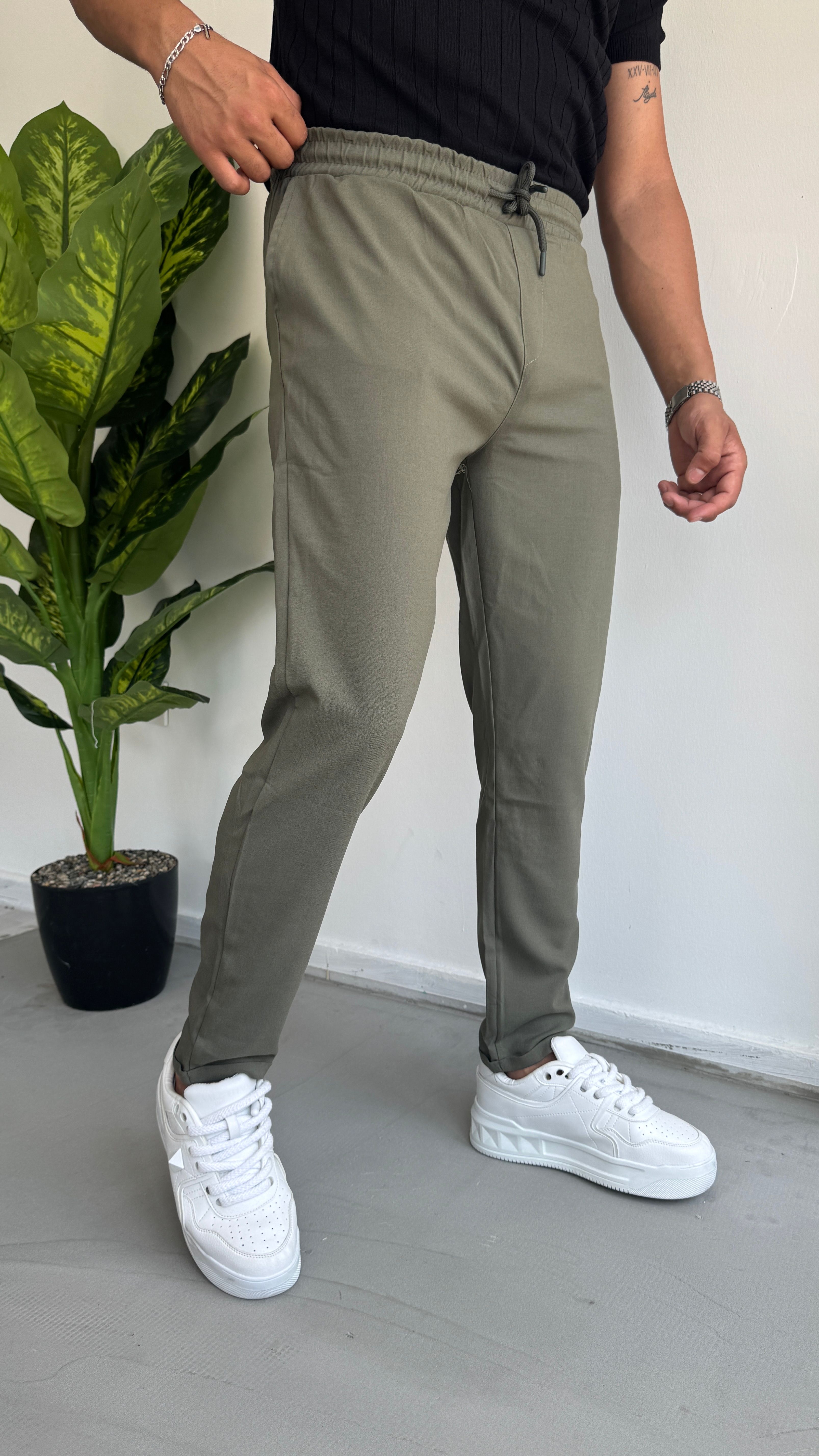Duble paça kumaş pantolon