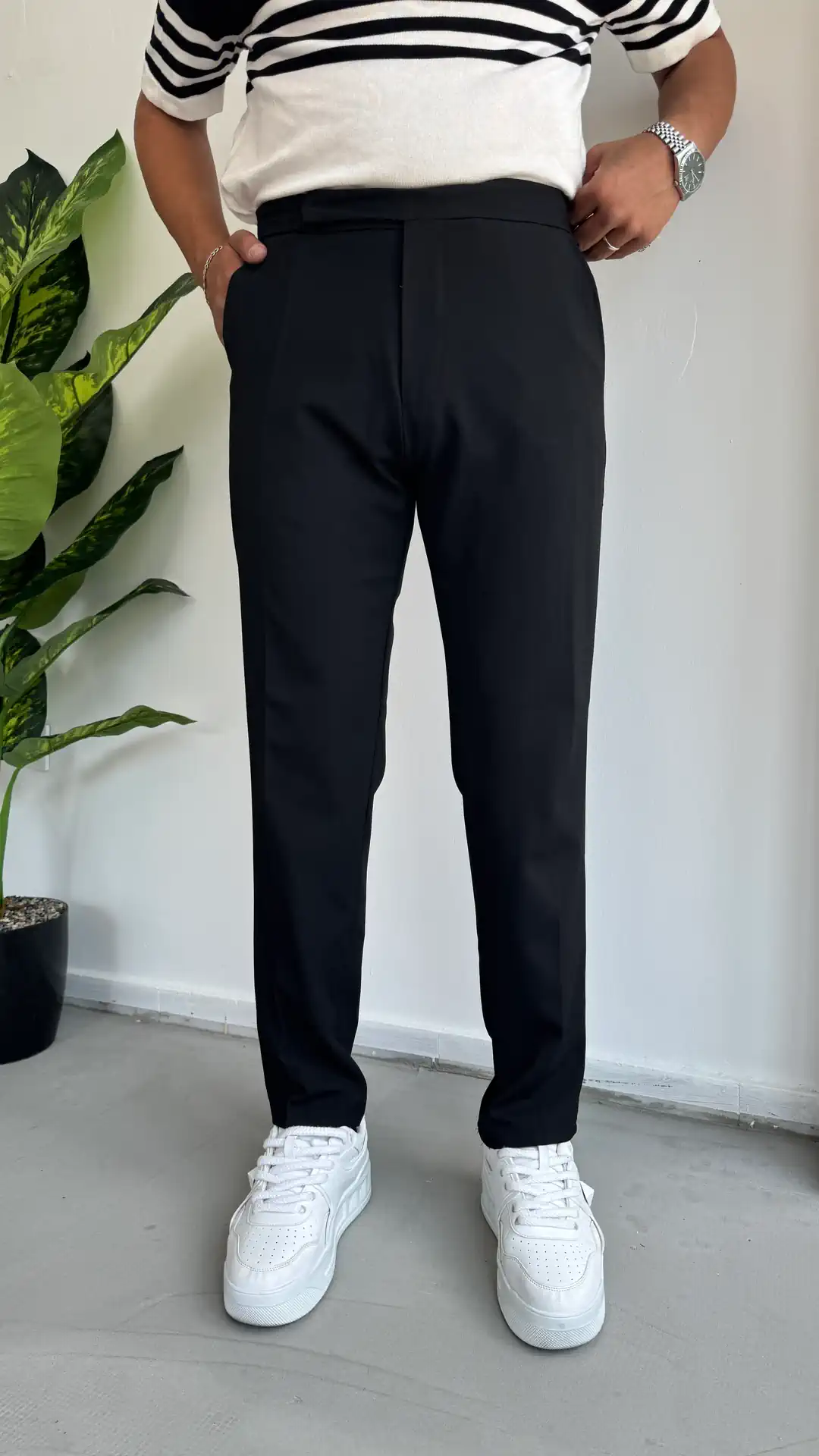 İtalyan Kesim Kumaş Pantolon