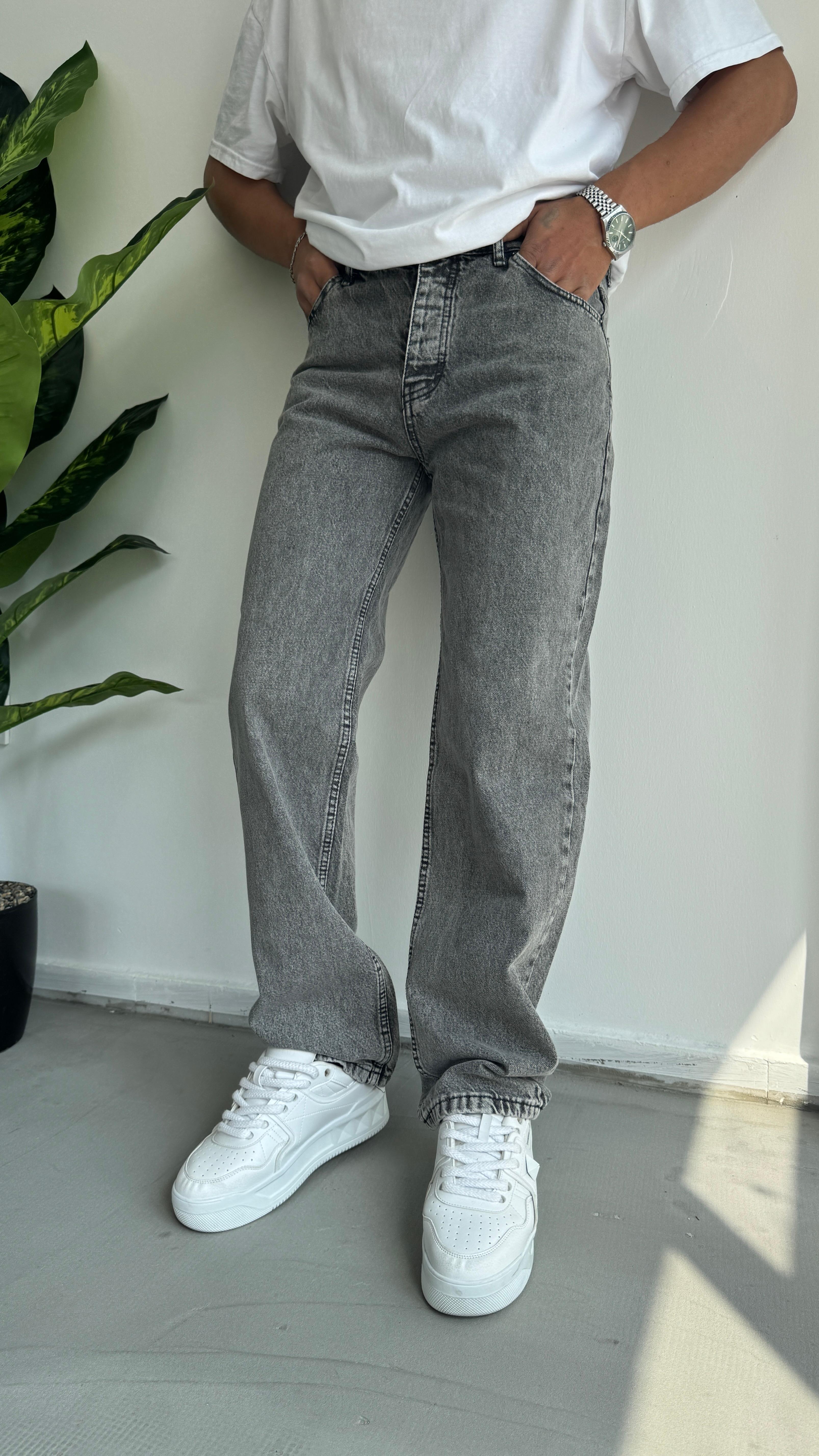 Baggy kalıp kot pantolon