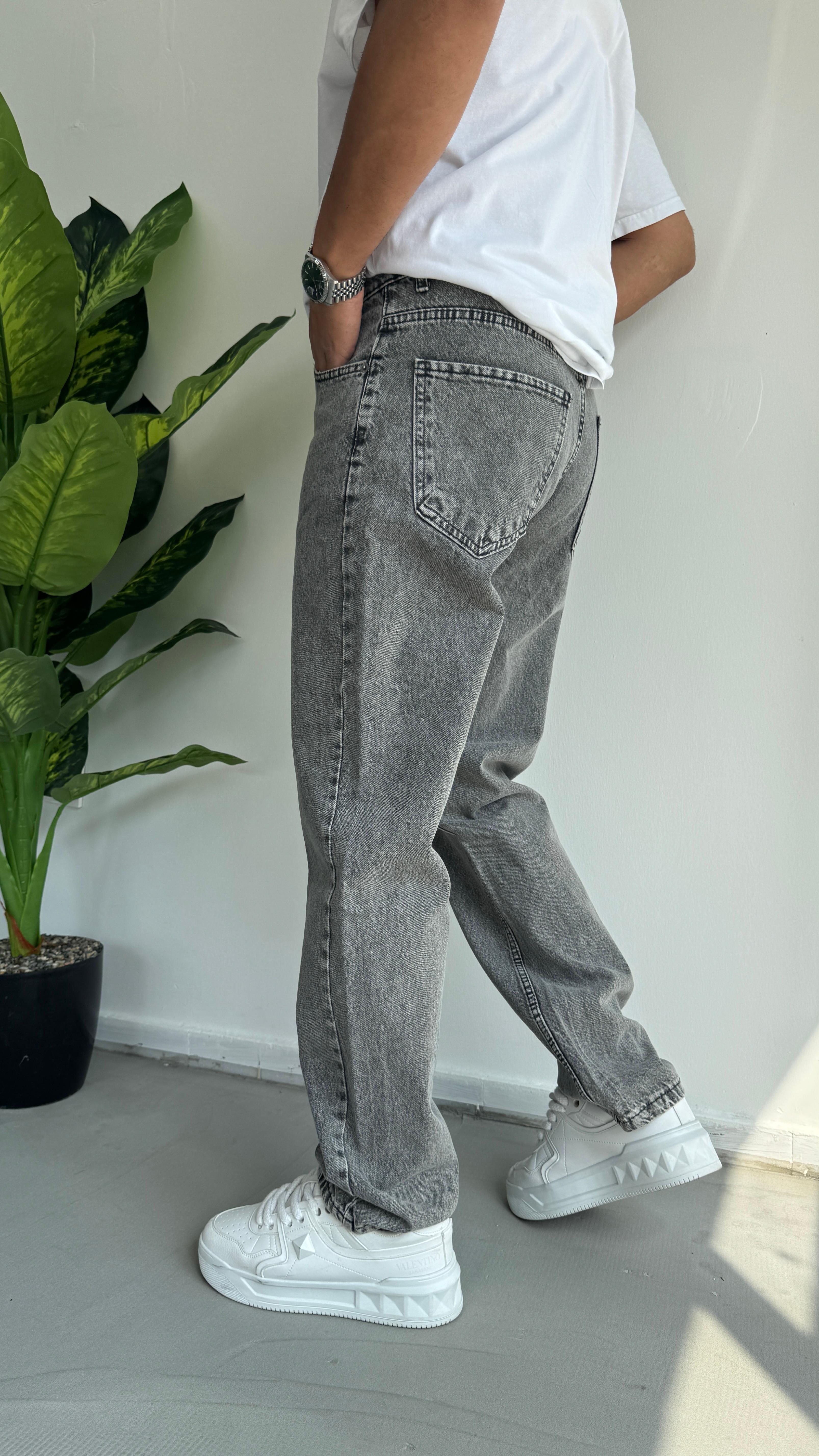 Baggy kalıp kot pantolon