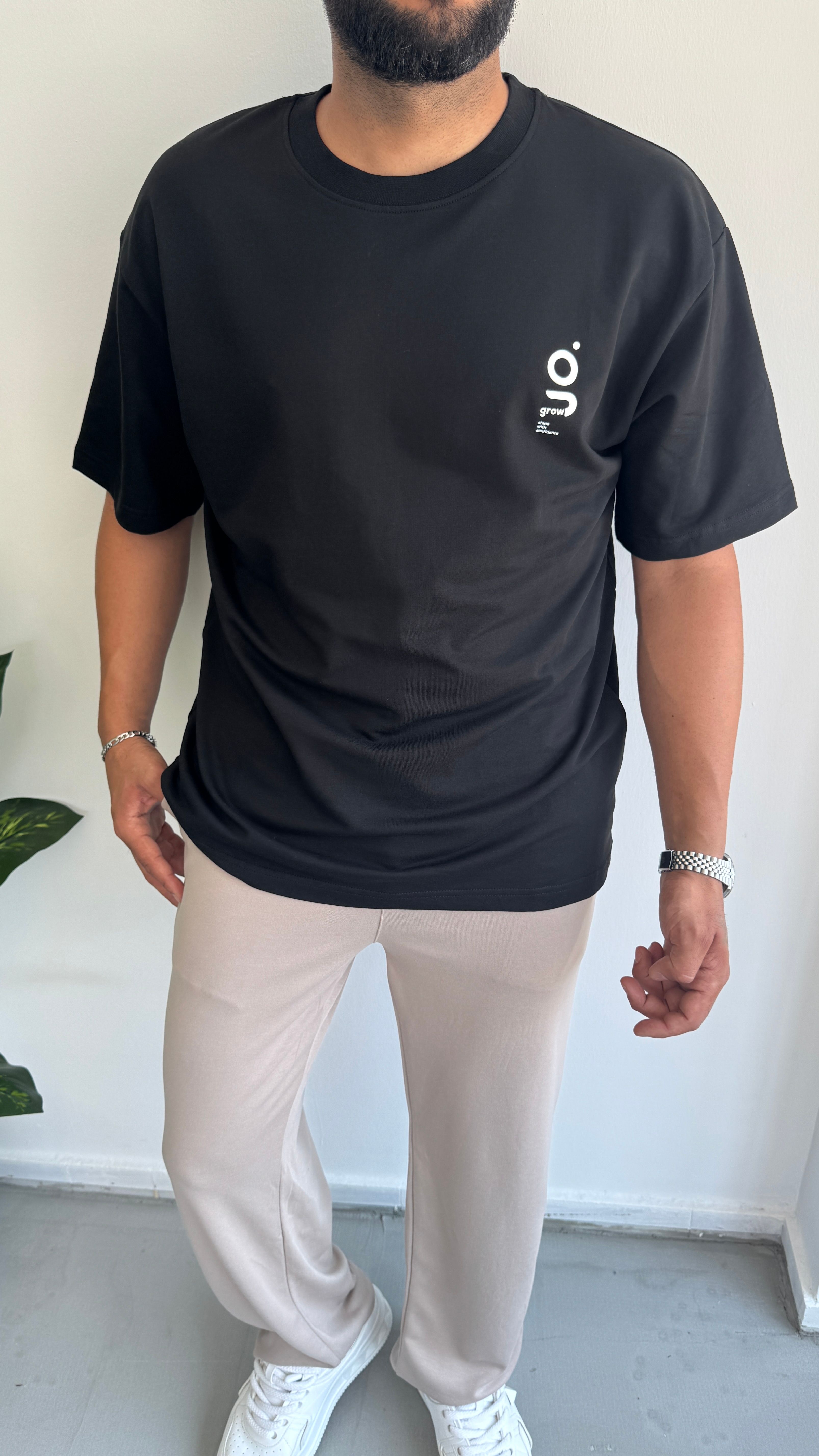 Likralı oysho kumaş T-shırt
