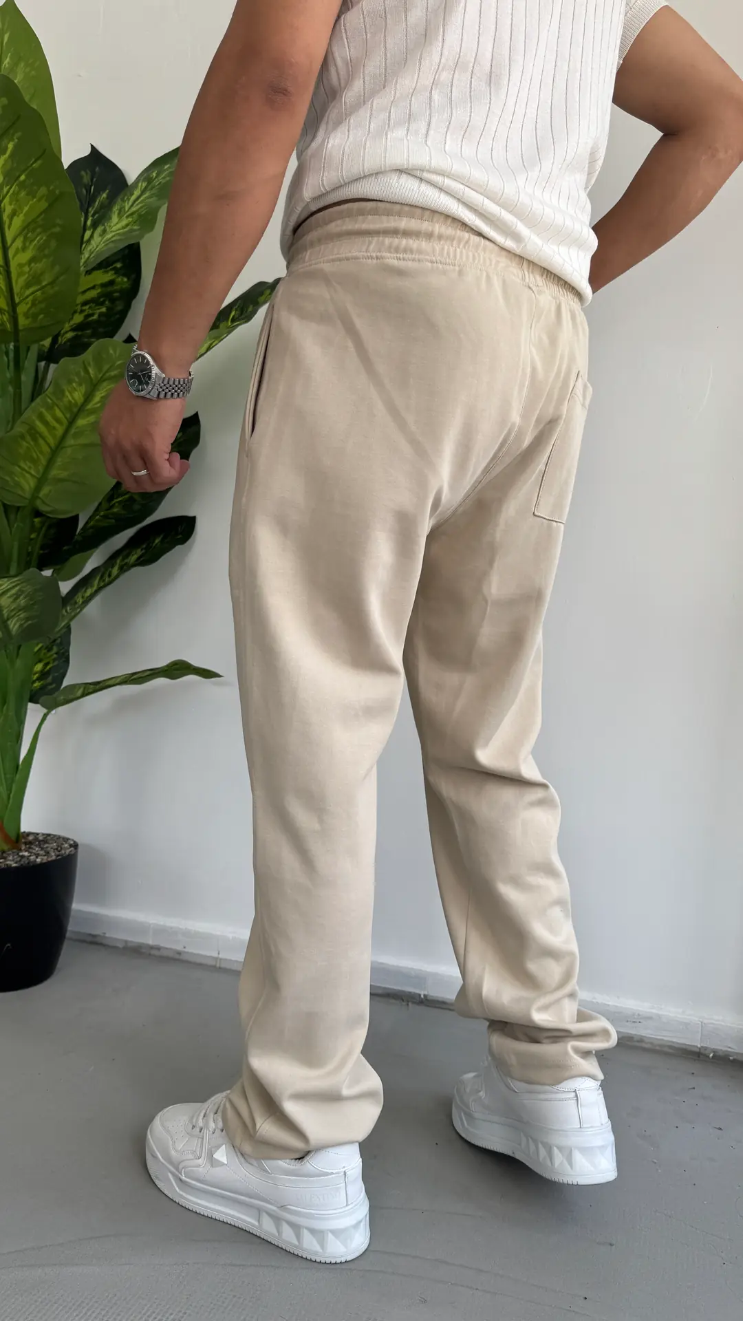 Çima Detay Pantolon ( Double Face Kumaş )